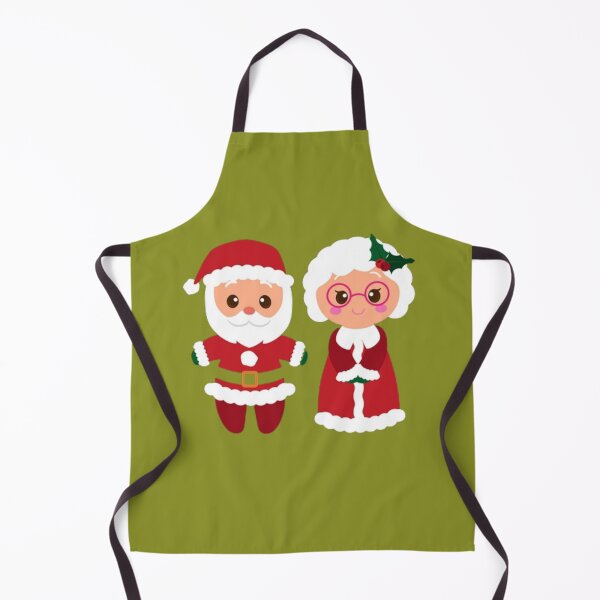 Item preview, Merry Christmas from Mr. and Mrs. Claus | Christmas Santa Claus couple designed and sold by Fus-art94.