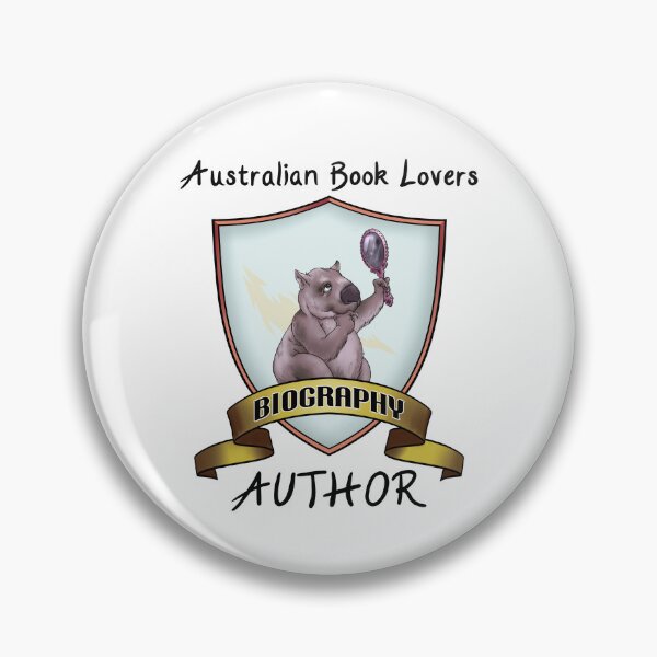 Item preview, ABL biography author - black text designed and sold by AusBookLovers.