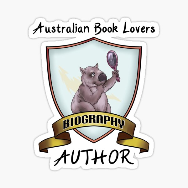 ABL biography author - black text Sticker