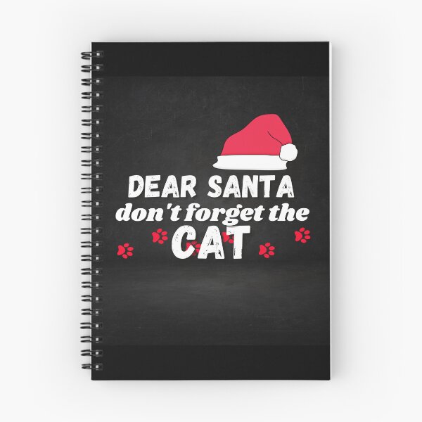 Item preview, Dear Santa Dont Forget the Cat | Red and White | Family Times designed and sold by FrequencyV.