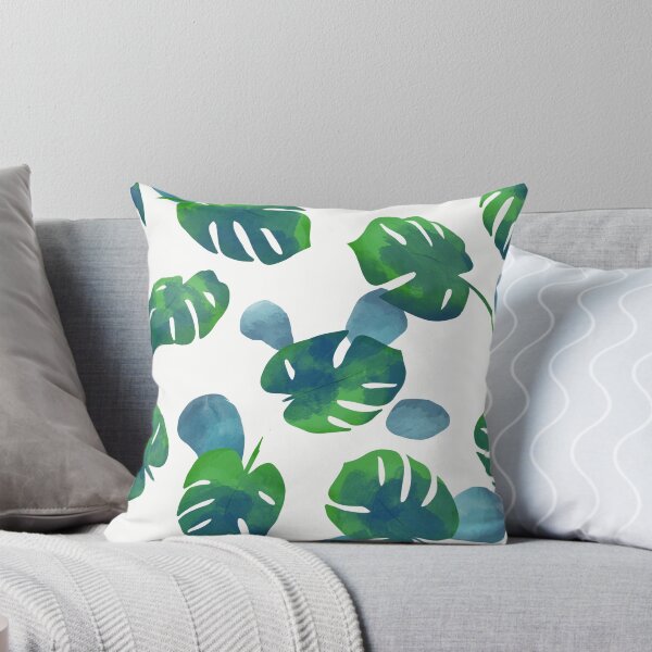 Item preview, Patrón de acuarela Monstera designed and sold by jakewashere.