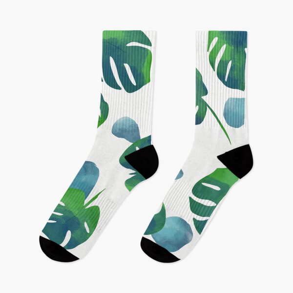 Artikelvorschau, Monstera-Aquarell-Muster entworfen und verkauft von jakewashere.