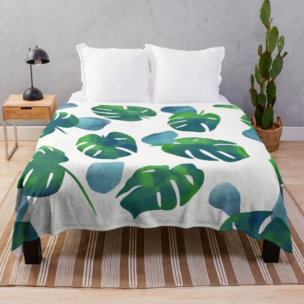Item preview, Monstera Watercolor Pattern designed and sold by jakewashere.