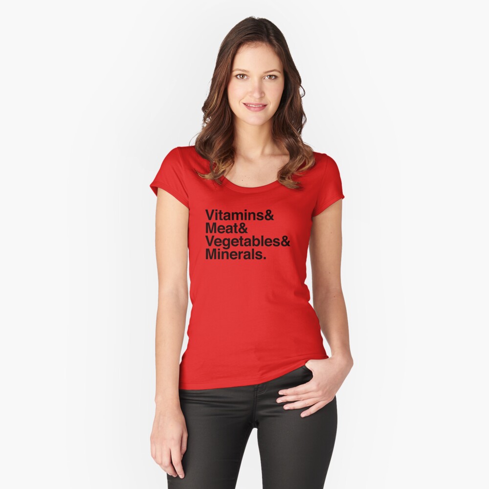 Item preview, Fitted Scoop T-Shirt designed and sold by boulevardier.