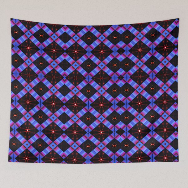 Item preview, Red Light Stitch Pattern designed and sold by ZenEverAI.