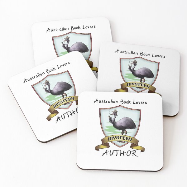 Item preview, ABL mystery author - black text designed and sold by AusBookLovers.