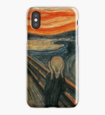 Classic Art - The Scream - Edvard Munch iPhone Case