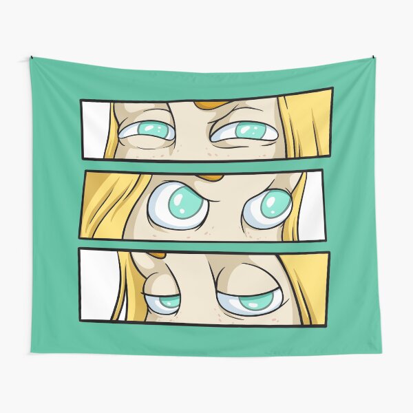 ojos verdes Tela decorativa