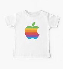 Vintage Apple Logo Baby Tee