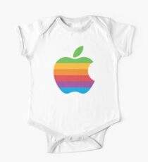 Vintage Apple Logo One Piece - Short Sleeve