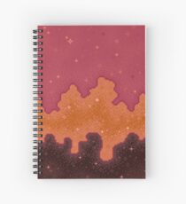 Autumn Starscape Spiral Notebook