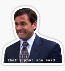 Image result for that's what she said michael scott