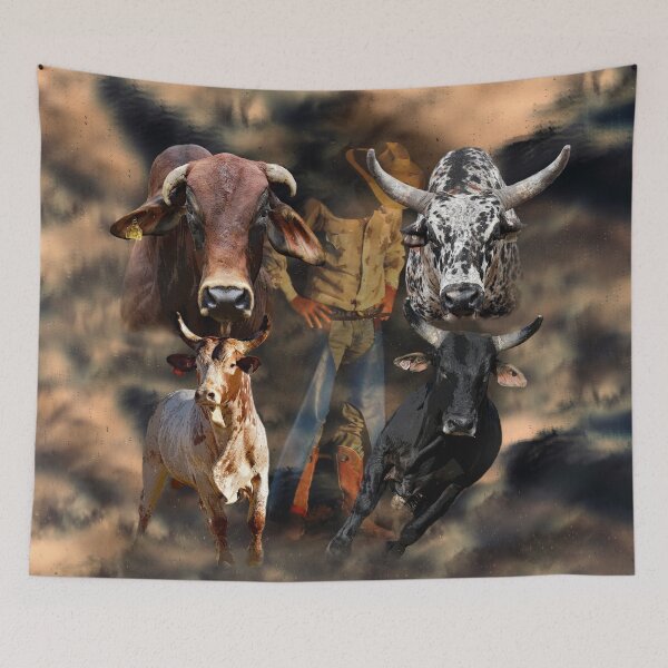 Item preview,  TOROS DE RODEO. TOROS RESPONSABLES, designed and sold by Barbara Jean Photo Art And Design.