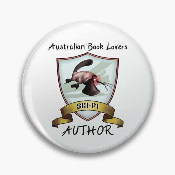 Item preview, ABL sci-fi author - black text designed and sold by AusBookLovers.