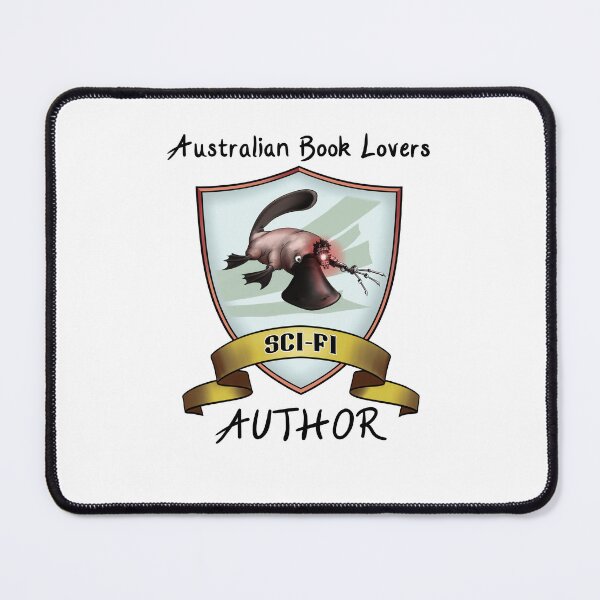 Item preview, ABL sci-fi author - black text designed and sold by AusBookLovers.