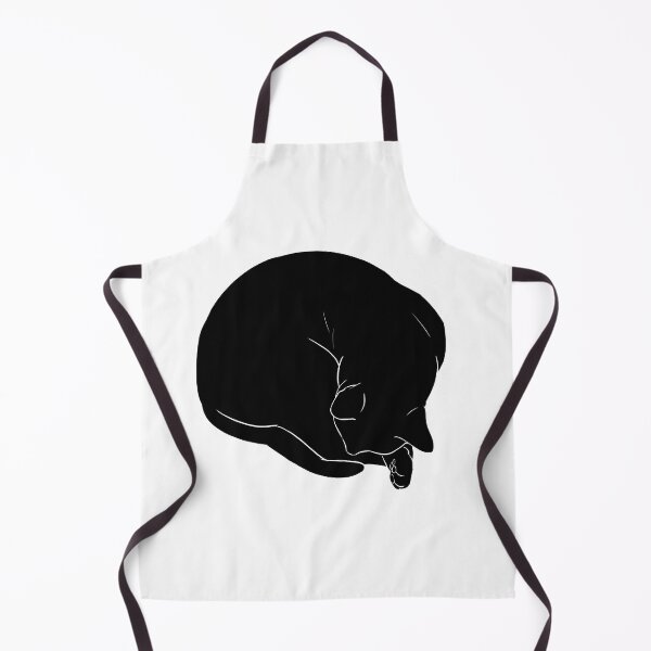 Item preview, Cat Sleep Curled Up Silhouette designed and sold by kotastrophe.