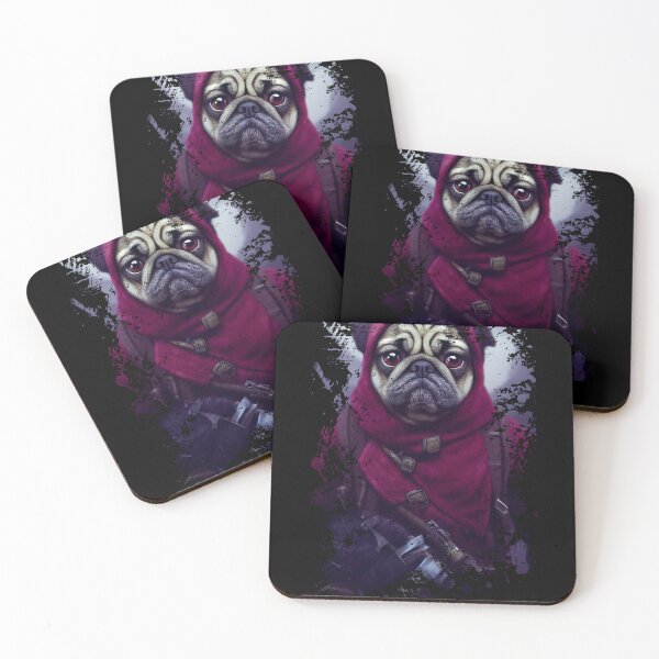 Item preview, pug soldier designed and sold by mayza-shop.