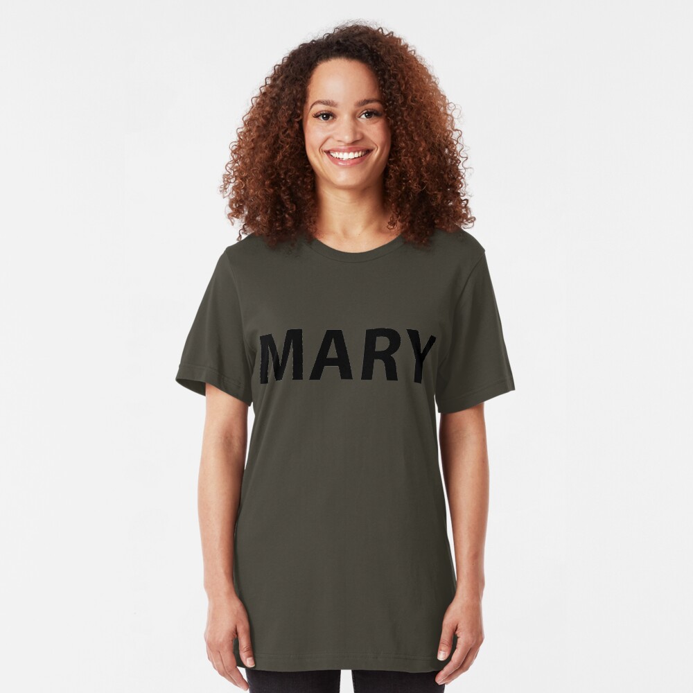 MARY ARMY Slim Fit T-Shirt