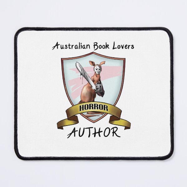 Item preview, ABL horror author - black text designed and sold by AusBookLovers.