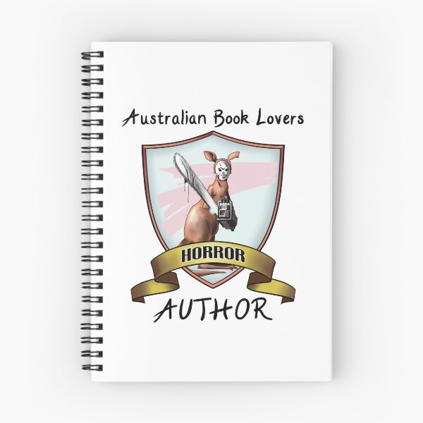 Item preview, ABL horror author - black text designed and sold by AusBookLovers.