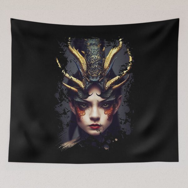 Item preview, regal dragon woman designed and sold by mayza-shop.