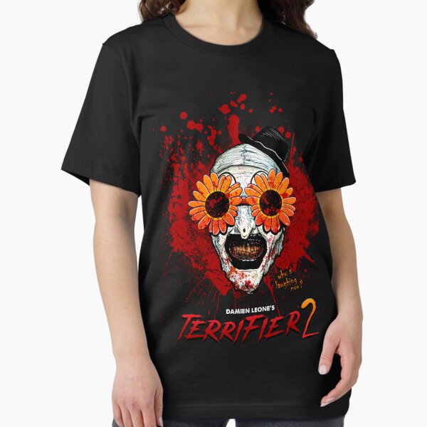 Item preview, Terrifier 2 Art The Clown Sunflower Sunglasses Horror Movie designed and sold by BetterDaze.