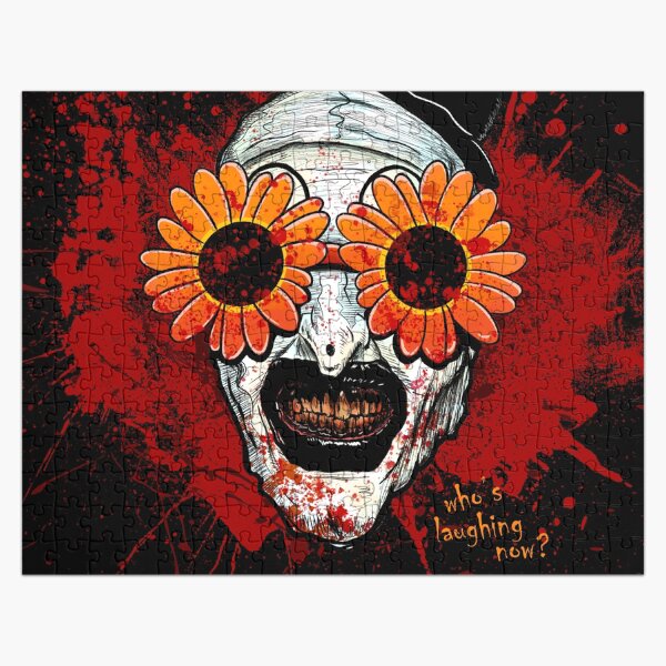 Artikel-Vorschau von Terrifier 2 Art The Clown Sunflower Sonnenbrille Horrorfilm, designt und verkauft von BetterDaze.
