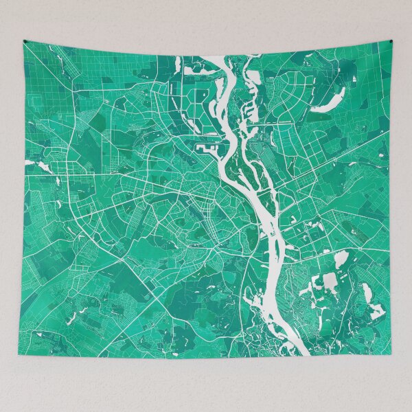 Item preview, Kyiv City Map of Ukraine - Watercolor designed and sold by deMAP.