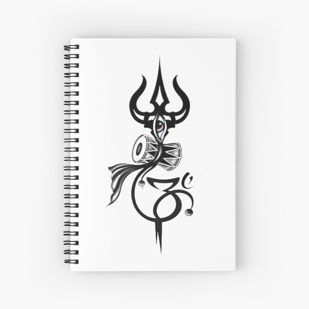 Black Paper Trishul charcoal sketch, Size: A4 at Rs 199/sheet in Bengaluru  | ID: 23903450973
