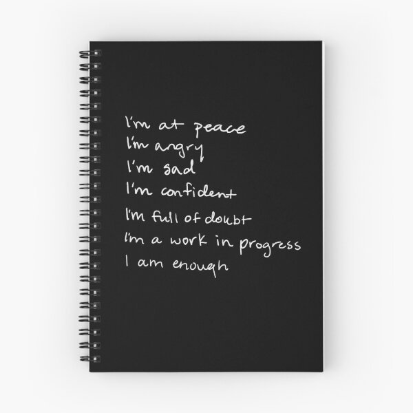 Item preview, I am enough by Selena Gomez (My Mind & Me) - Diseño nº3 designed and sold by selenahandmade.