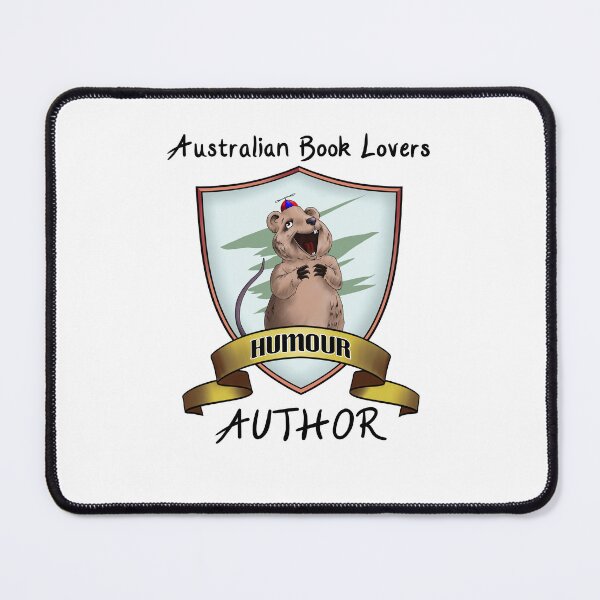 Item preview, ABL humour author - black text designed and sold by AusBookLovers.