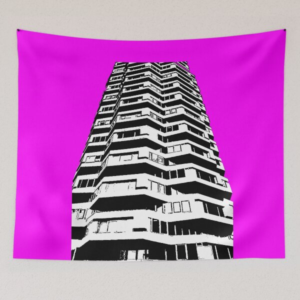 Item preview, Pink 50pence Croydon  designed and sold by Nonsense and Relish.