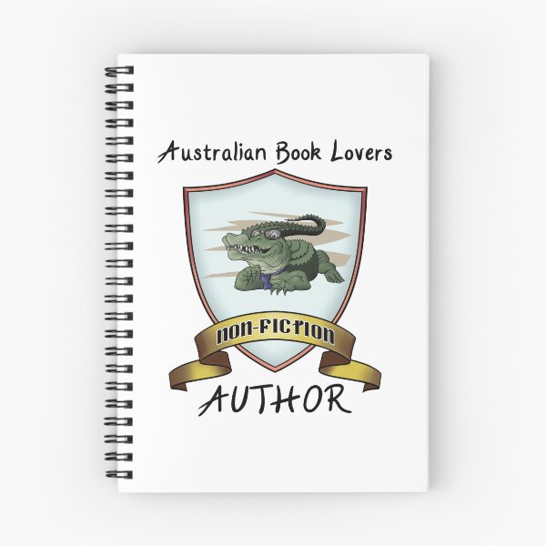 Item preview, ABL non-fiction author - black text designed and sold by AusBookLovers.