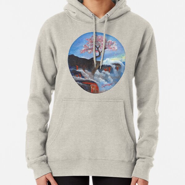Cherry Blossom Pullover Hoodie