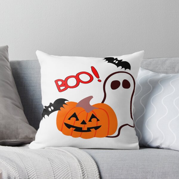 Item preview, T-Shirt Halloween Ghost, Pumpkin and Bat funny tshirt designed and sold by sheldonpe.
