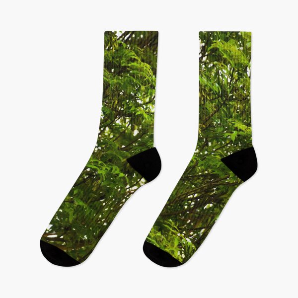 Item preview, bright green leaves designed and sold by JesseBalk.