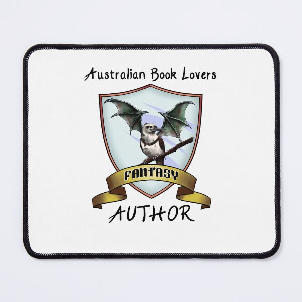 Item preview, Australian Book Lovers fantasy author - black text designed and sold by AusBookLovers.