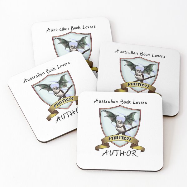 Item preview, Australian Book Lovers fantasy author - black text designed and sold by AusBookLovers.