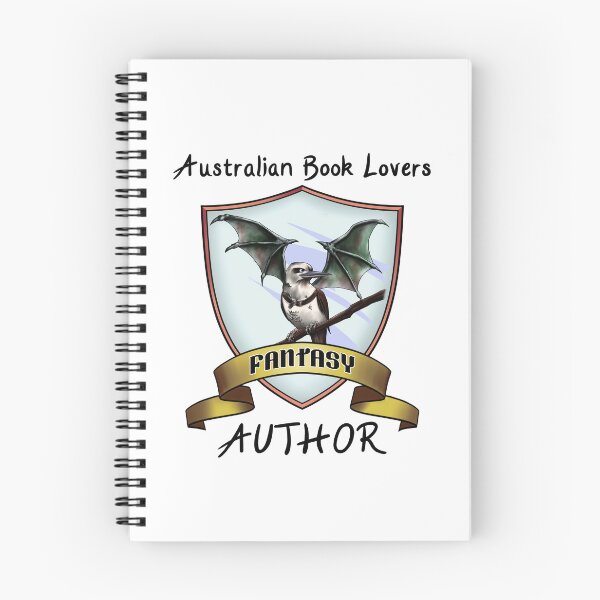 Item preview, Australian Book Lovers fantasy author - black text designed and sold by AusBookLovers.