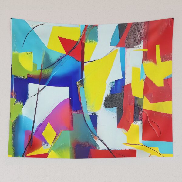 Item preview, vbstrvctivsm- somewhere (Abstract Art 80) designed and sold by vbstrvctivsm.