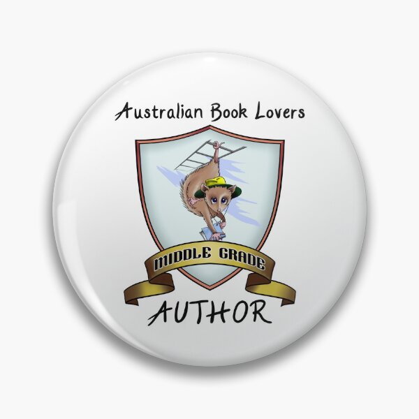 Item preview, Australian Book Lovers middle grade author - black text designed and sold by AusBookLovers.