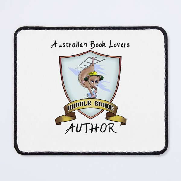 Item preview, Australian Book Lovers middle grade author - black text designed and sold by AusBookLovers.