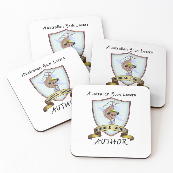 Item preview, Australian Book Lovers middle grade author - black text designed and sold by AusBookLovers.
