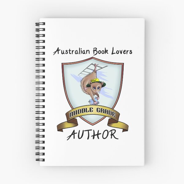 Item preview, Australian Book Lovers middle grade author - black text designed and sold by AusBookLovers.