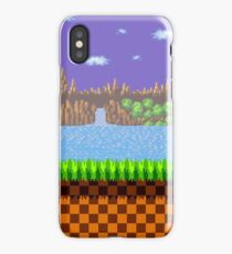 Green Hill Zone iPhone Case