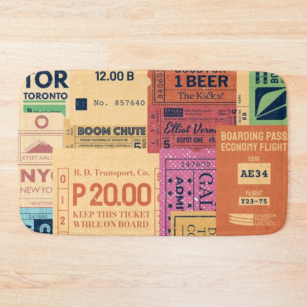 Item preview, tickets. designed and sold by ellinnur.