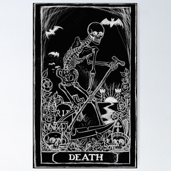 Item preview, Death Card designed and sold by ShayneoftheDead.