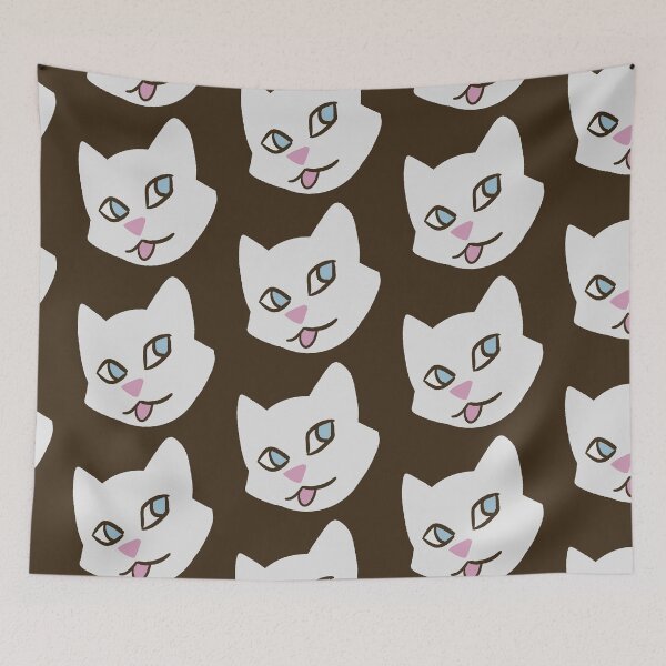 Item preview, Cat Blep White designed and sold by kotastrophe.