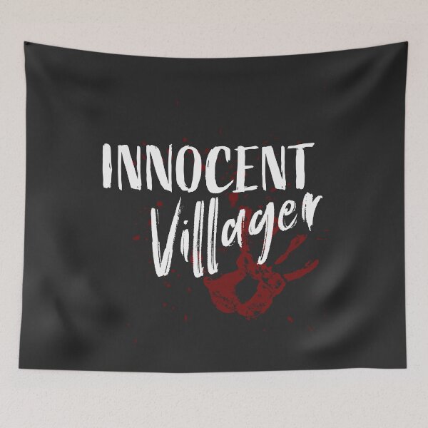 Item preview, Innocent Villager - Handprint designed and sold by geekyT.
