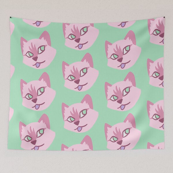 Item preview, Cat Blep Pink designed and sold by kotastrophe.